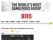 Tablet Screenshot of drozdailysteezin.dk